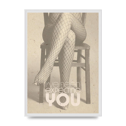 Ive Been Expecting You Fishnets Art For The Home - A2 framed