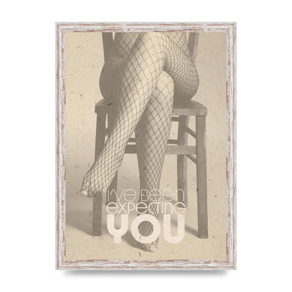 Ive Been Expecting You Fishnets Art For The Home - A3 framed