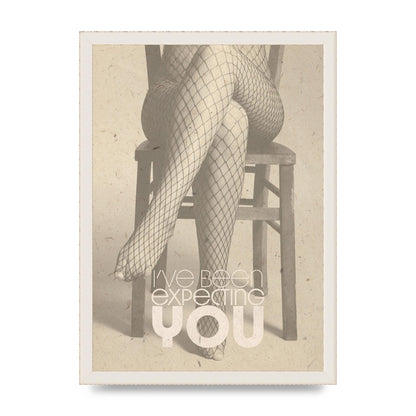 Ive Been Expecting You Fishnets Art For The Home - A3 framed