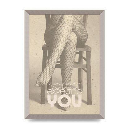Ive Been Expecting You Fishnets Art For The Home - A3 framed