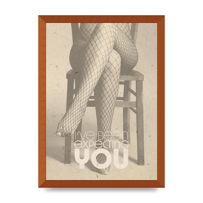 Ive Been Expecting You Fishnets Art For The Home - A3 framed