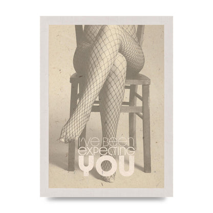Ive Been Expecting You Fishnets Art For The Home - A4 framed