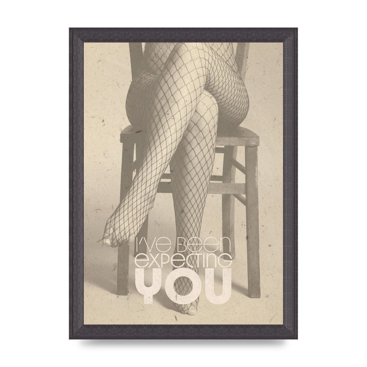 Ive Been Expecting You Fishnets Art For The Home - A4 framed