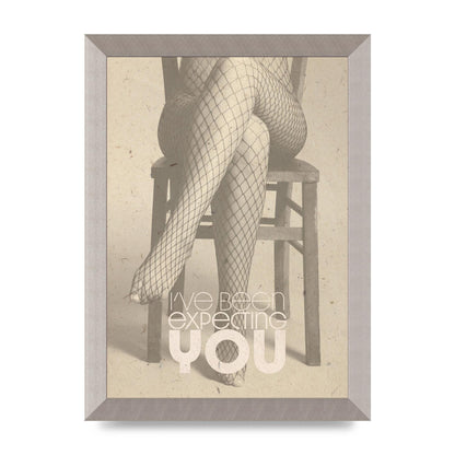 Ive Been Expecting You Fishnets Art For The Home - A4 framed