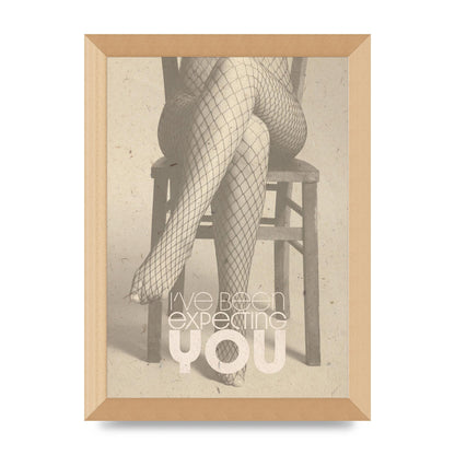 Ive Been Expecting You Fishnets Art For The Home - A4 framed
