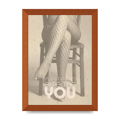 Ive Been Expecting You Fishnets Art For The Home - A4 framed