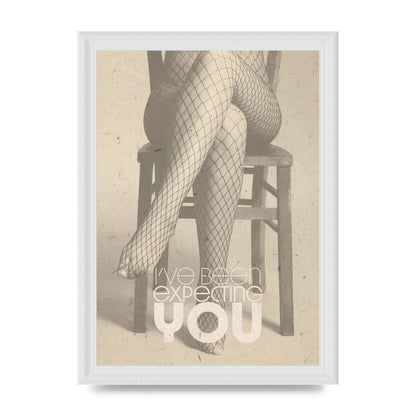 Ive Been Expecting You Fishnets Art For The Home - A4 framed