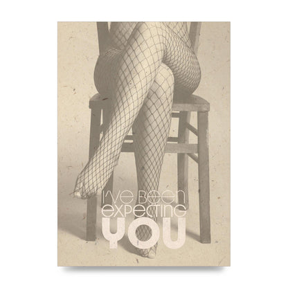 Ive Been Expecting You Fishnets Art For The Home - unframed print