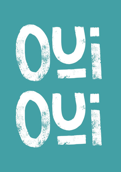 Green Oui Oui Art For The Home - detail
