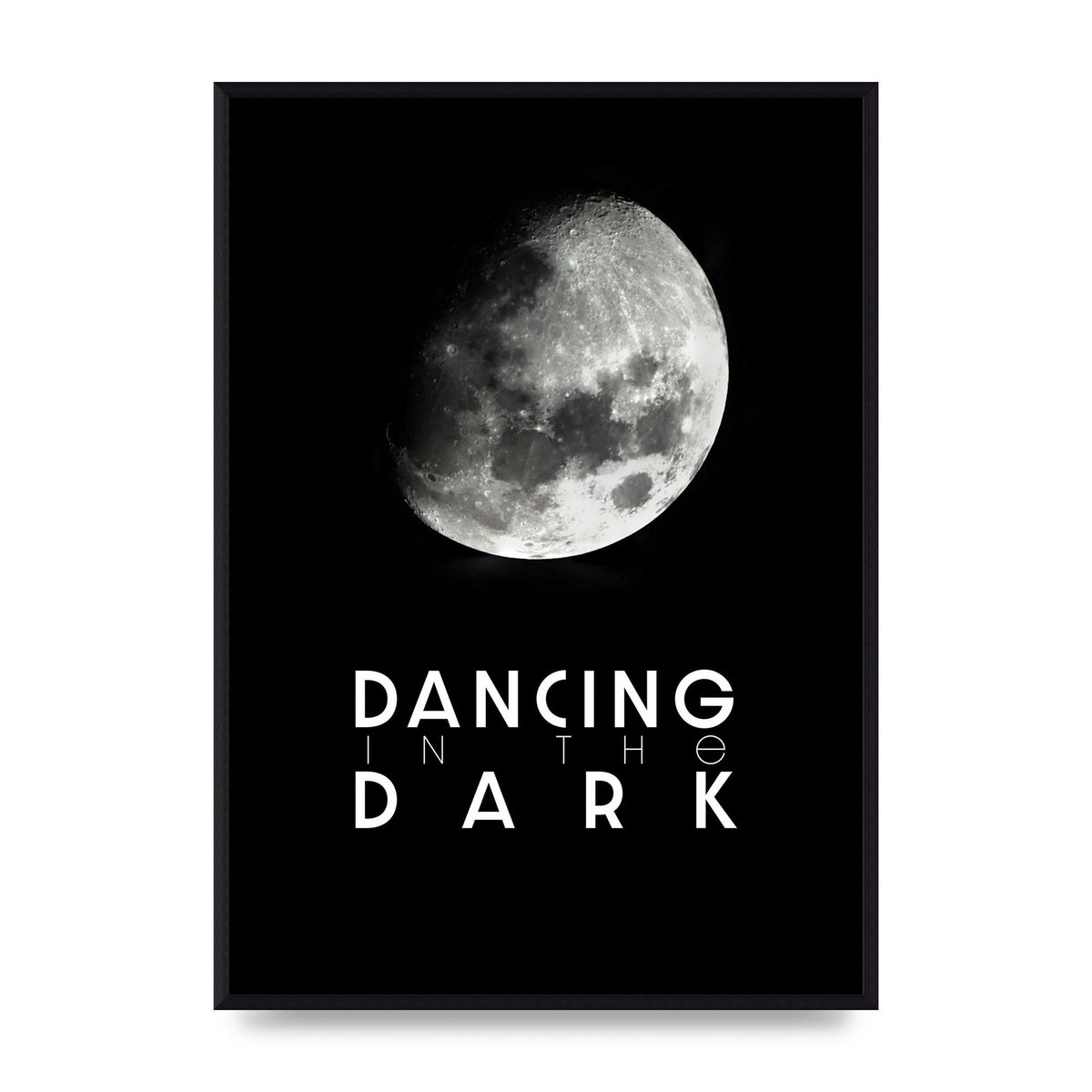 Dancing In The Dark" Art For The Home - A2 framed