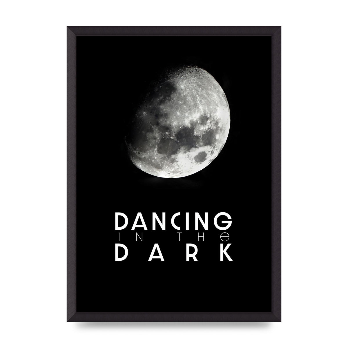 Dancing In The Dark" Art For The Home - A2 framed