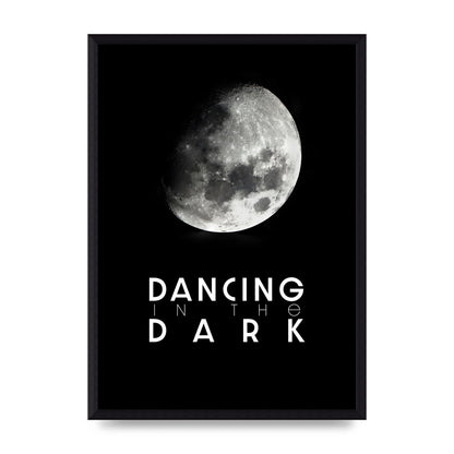 Dancing In The Dark" Art For The Home - A3 framed
