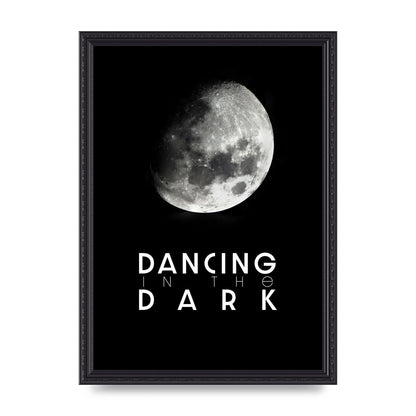 Dancing In The Dark" Art For The Home - A3 framed
