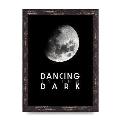 Dancing In The Dark" Art For The Home - A4 framed