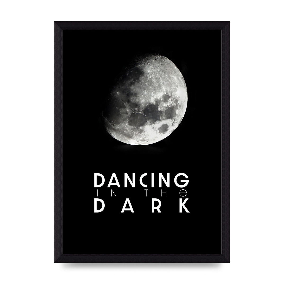 Dancing In The Dark" Art For The Home - A4 framed