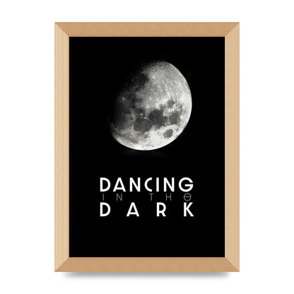 Dancing In The Dark" Art For The Home - A4 framed
