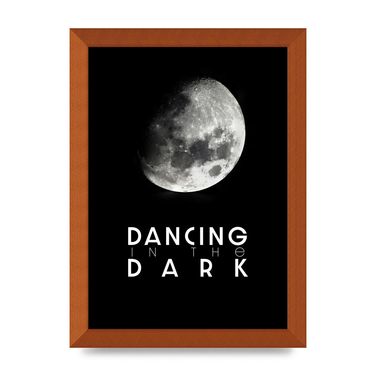 Dancing In The Dark" Art For The Home - A4 framed
