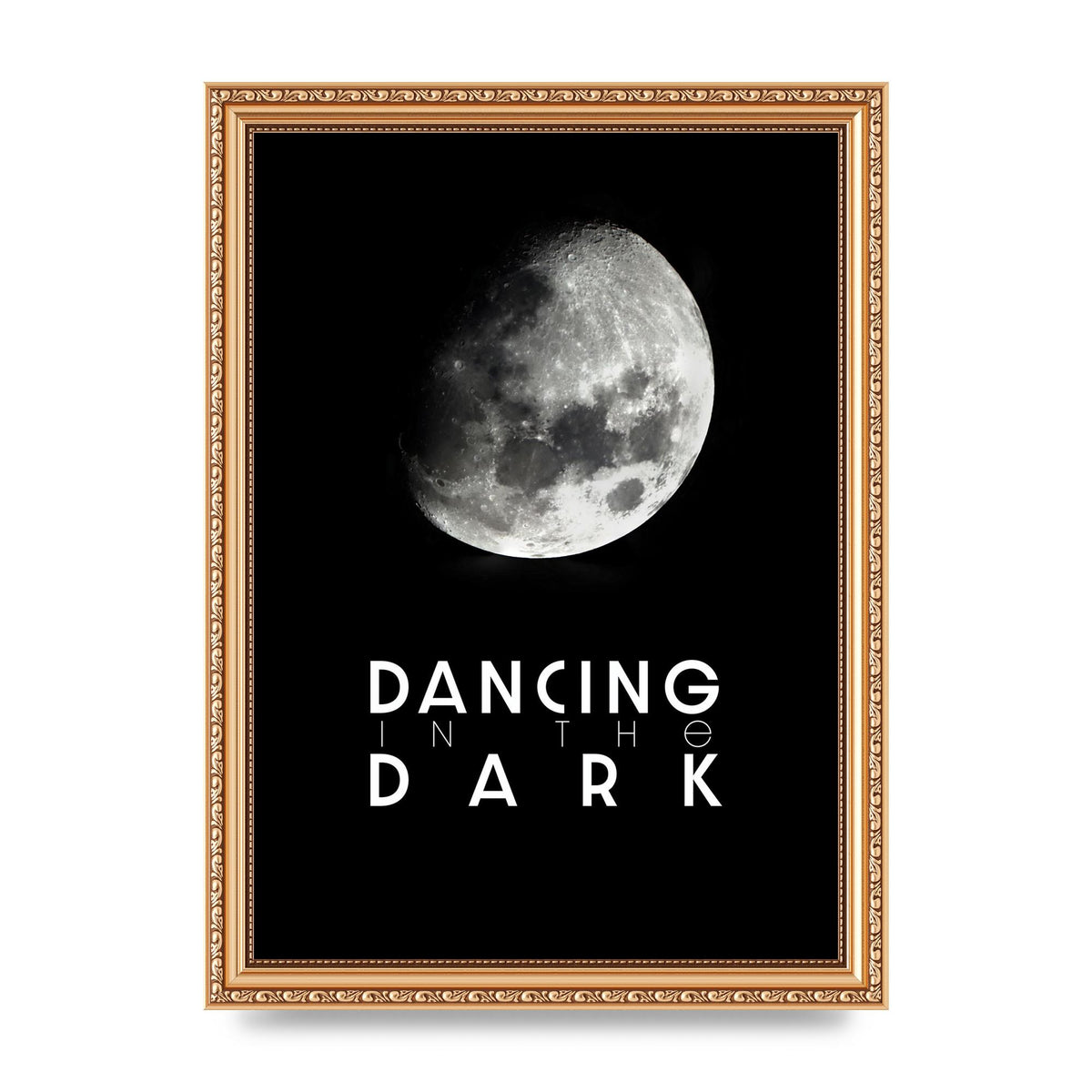 Dancing In The Dark" Art For The Home - A4 framed