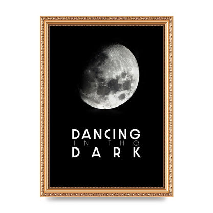 Dancing In The Dark" Art For The Home - A4 framed