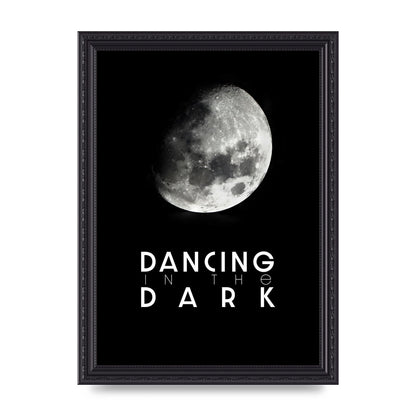 Dancing In The Dark" Art For The Home - A4 framed