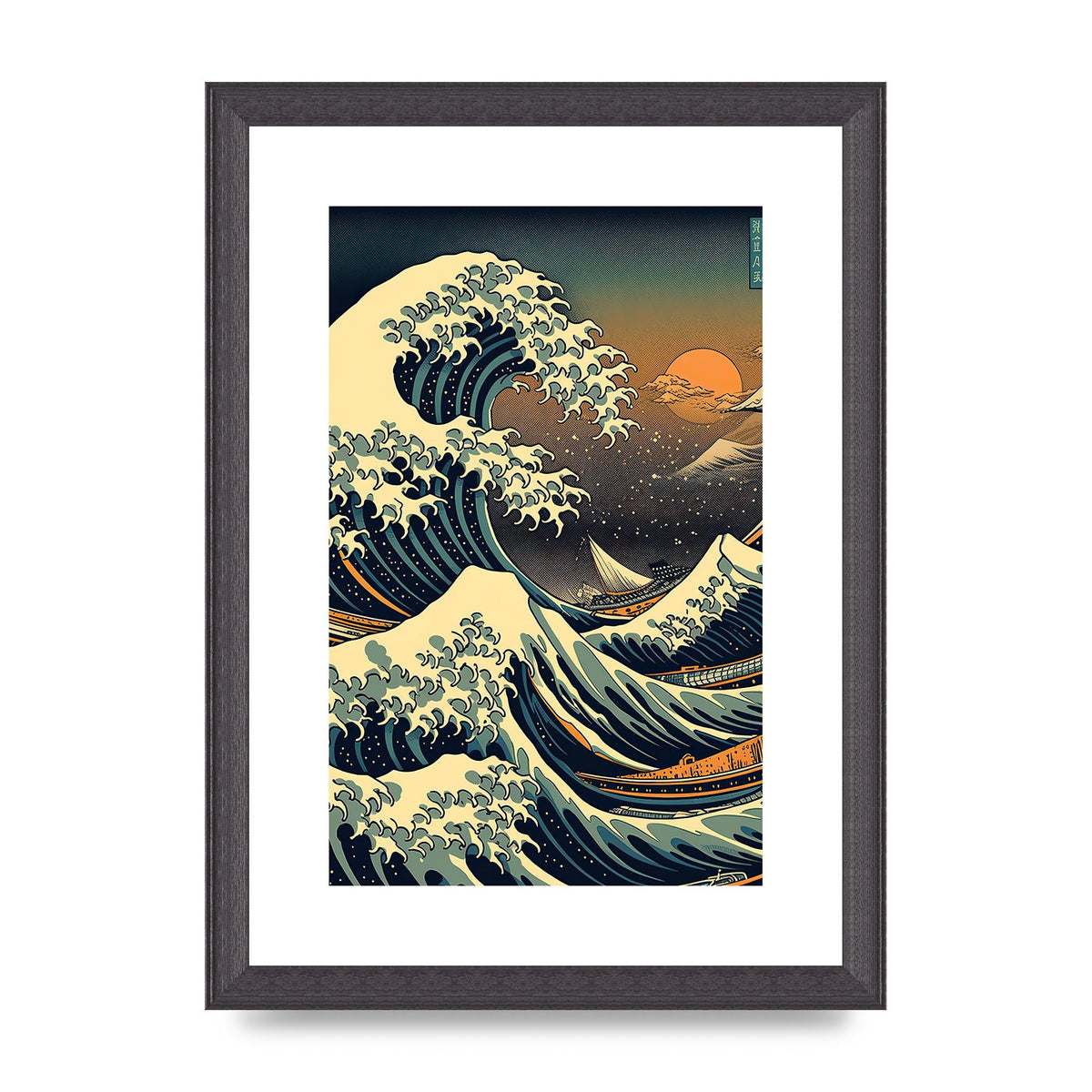 The Great Wave off Kanagawa Inspired Art Poster