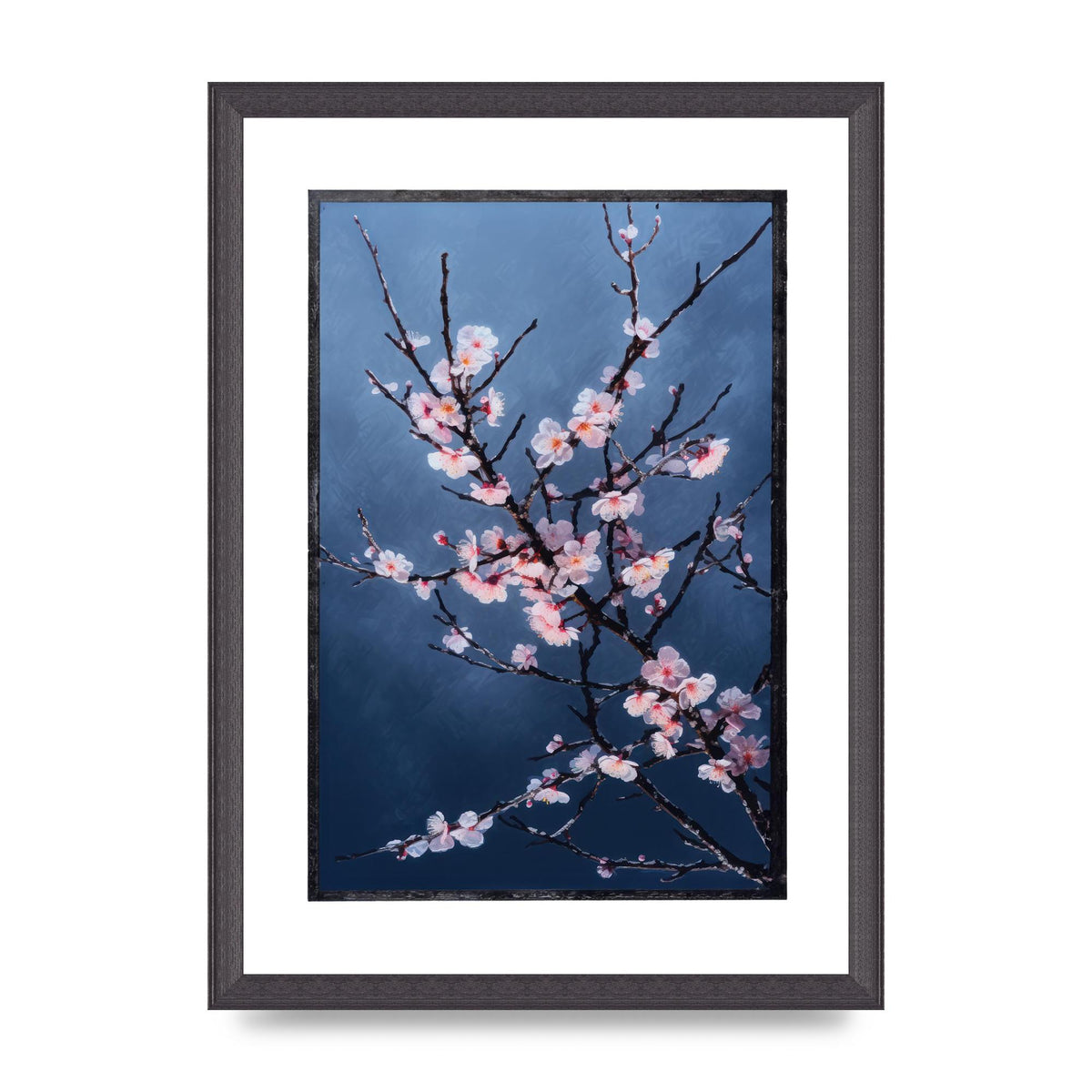 Ethereal Pink Cherry Blossoms in Twilight