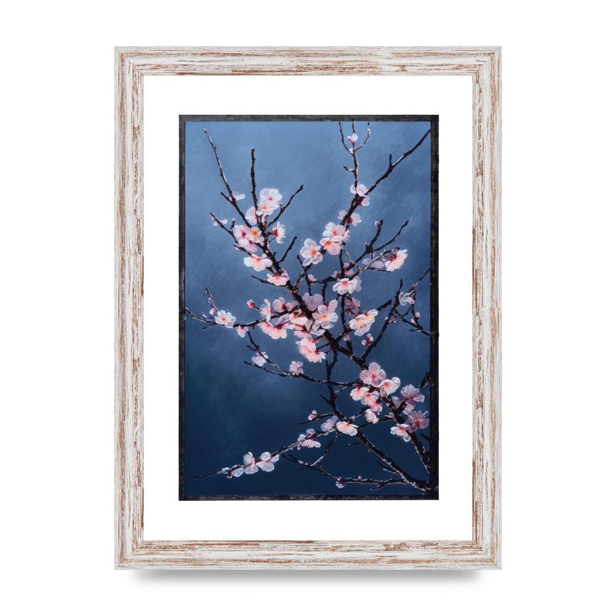 Ethereal Pink Cherry Blossoms in Twilight