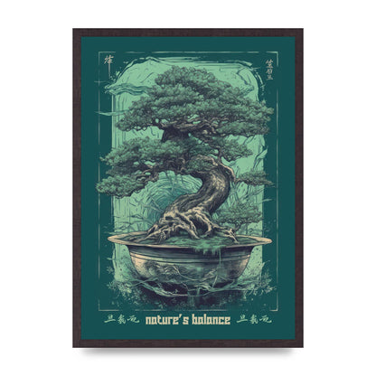 Bonsai Tree Essence Risograph