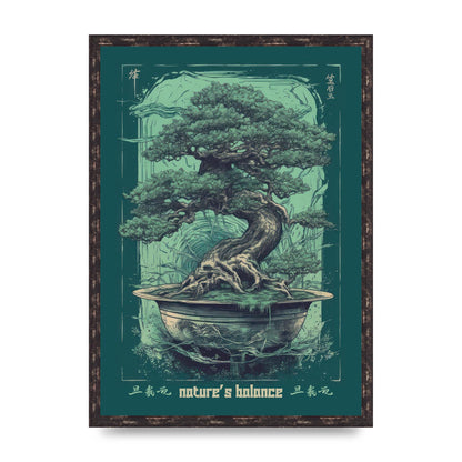 Bonsai Tree Essence Risograph