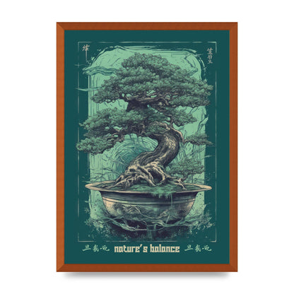 Bonsai Tree Essence Risograph