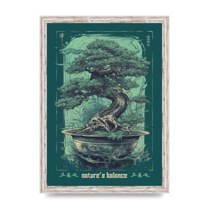 Bonsai Tree Essence Risograph