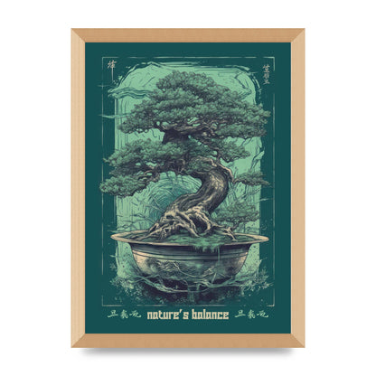 Bonsai Tree Essence Risograph