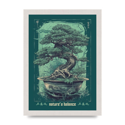 Bonsai Tree Essence Risograph