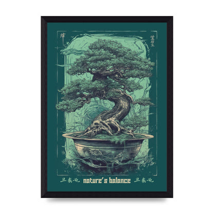 Bonsai Tree Essence Risograph