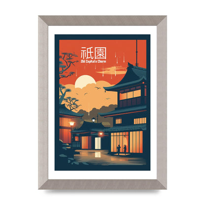 Nighttime in Kyotos Gion District