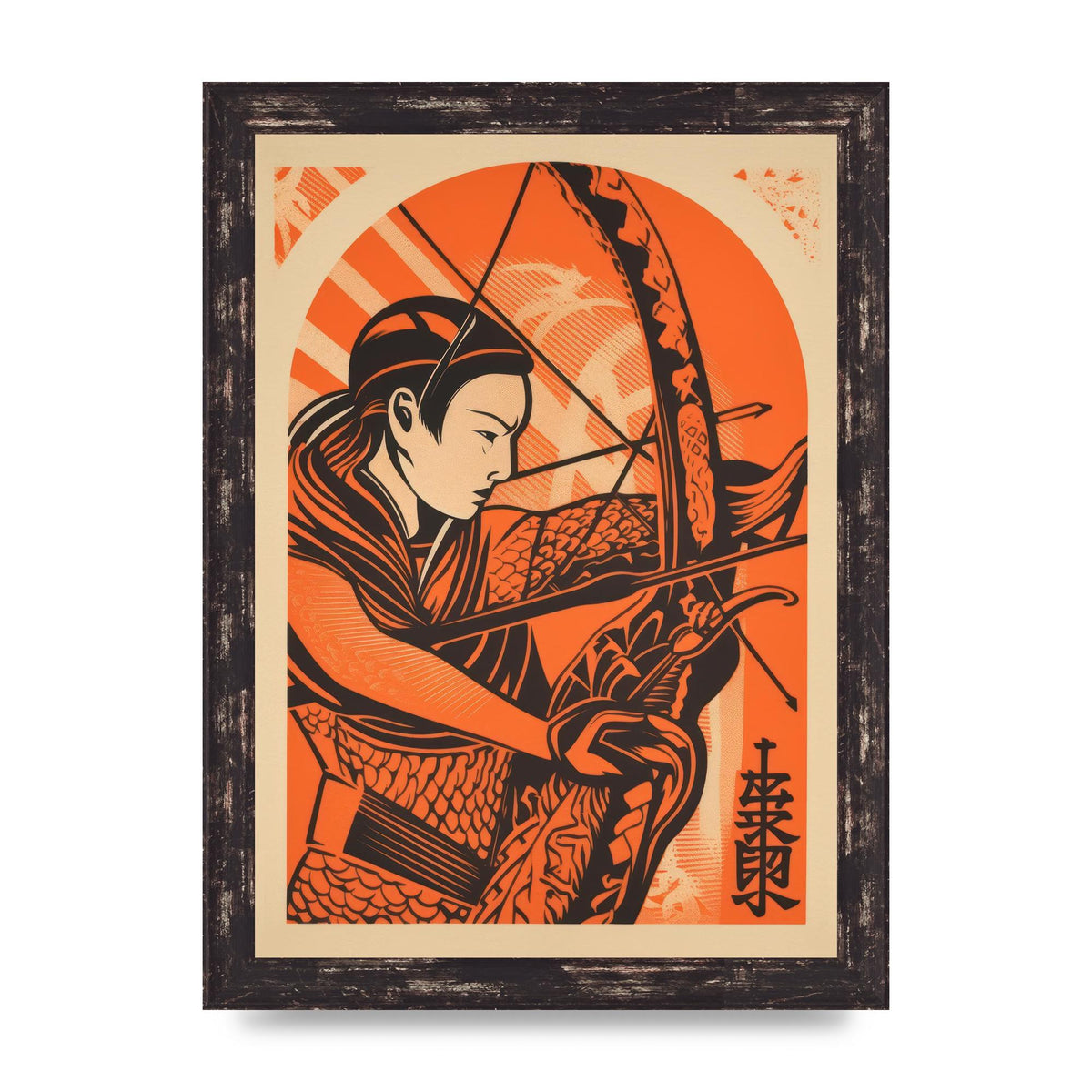 Kyūdō Japanese Archery Sketch