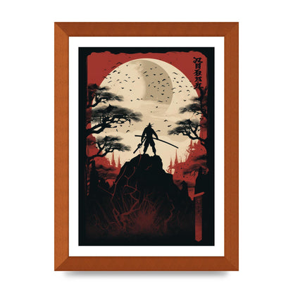 Mysterious Ninjas in Moonlit Scene