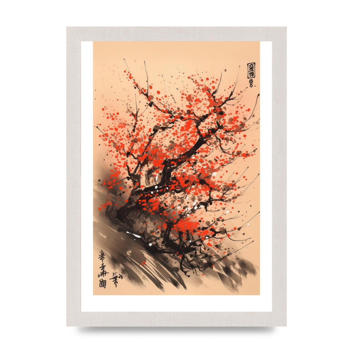 Cherry Blossoms Minimalist Print