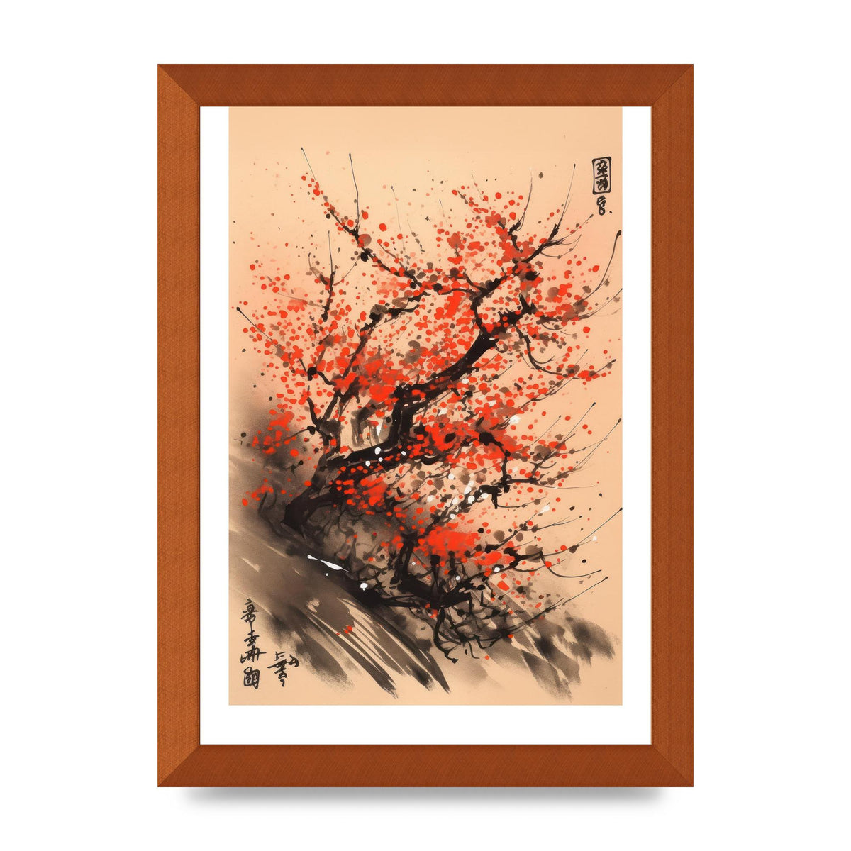 Cherry Blossoms Minimalist Print