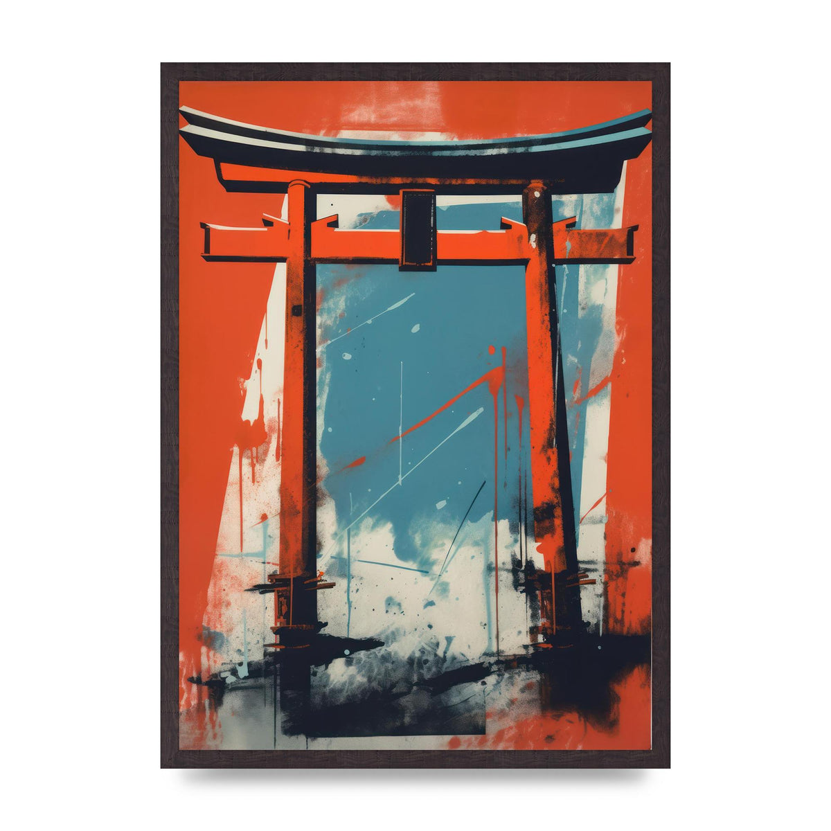 Torii Gates Elegant Curve Print