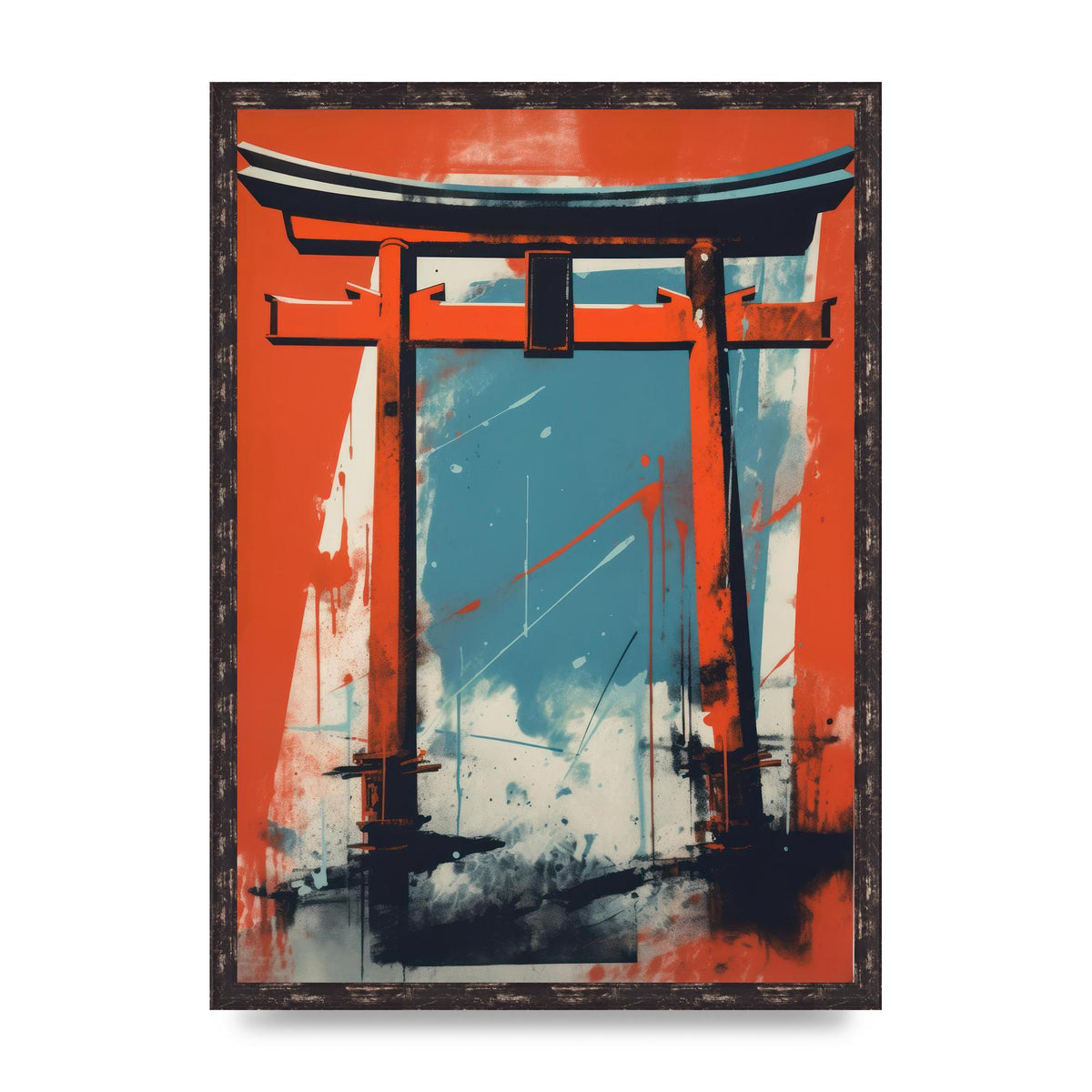 Torii Gates Elegant Curve Print