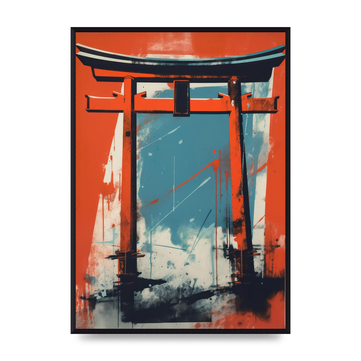 Torii Gates Elegant Curve Print