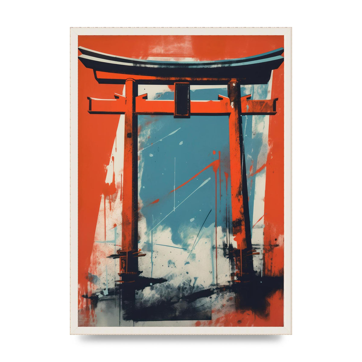 Torii Gates Elegant Curve Print