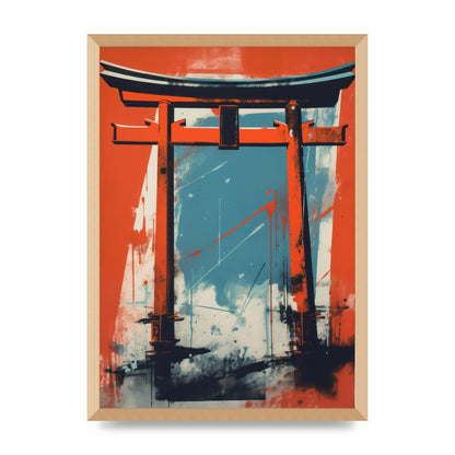 Torii Gates Elegant Curve Print