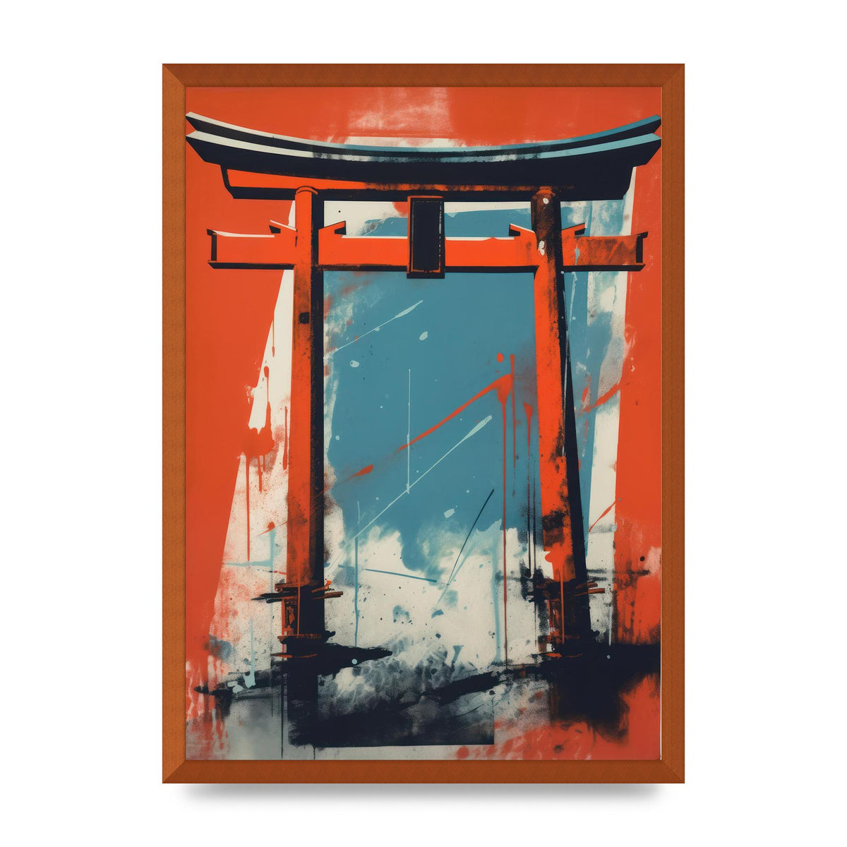 Torii Gates Elegant Curve Print