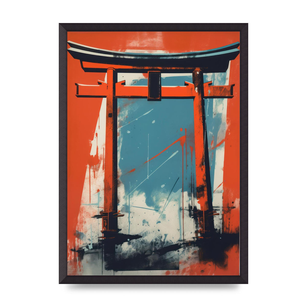 Torii Gates Elegant Curve Print