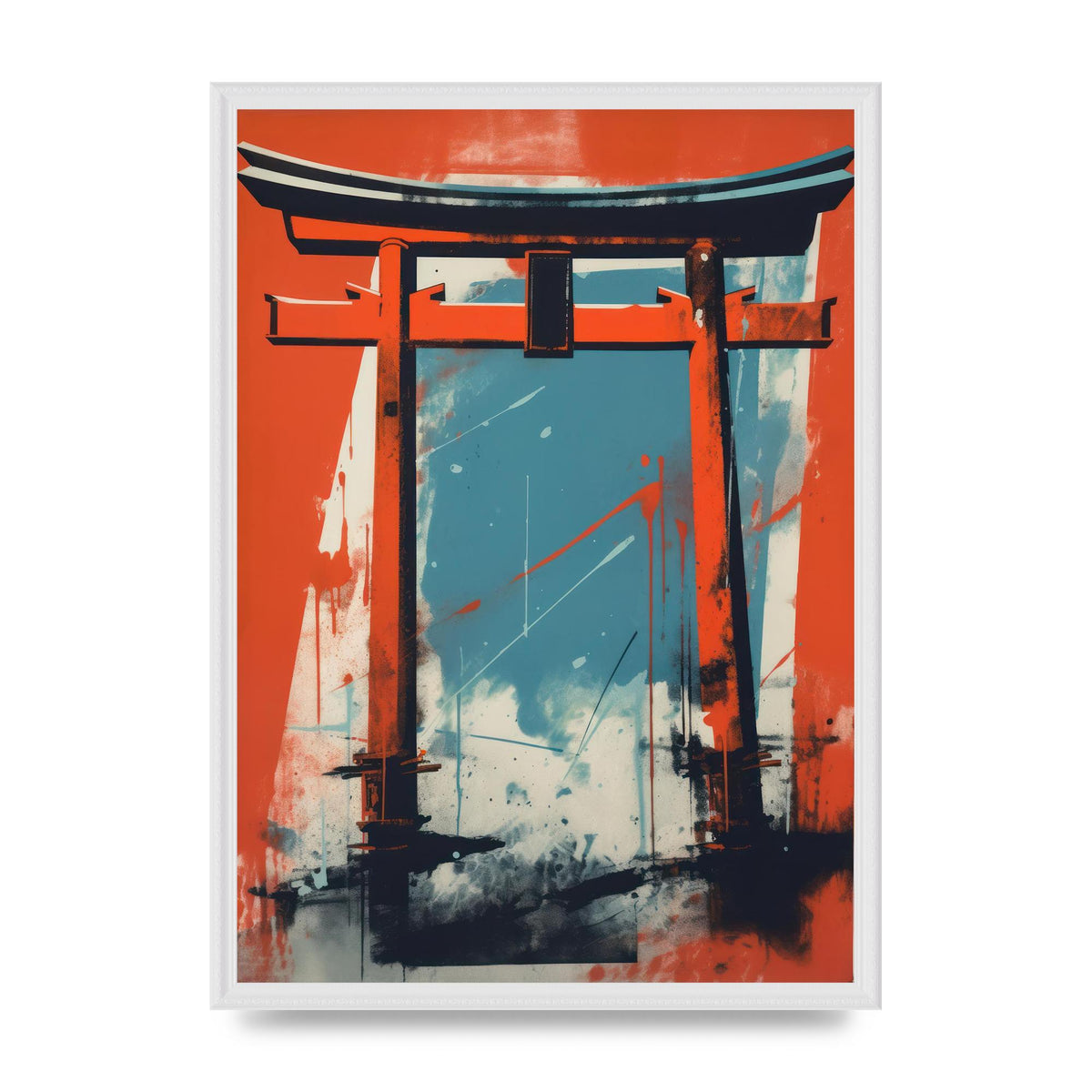 Torii Gates Elegant Curve Print