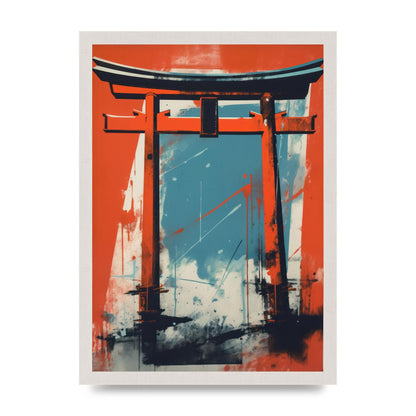 Torii Gates Elegant Curve Print