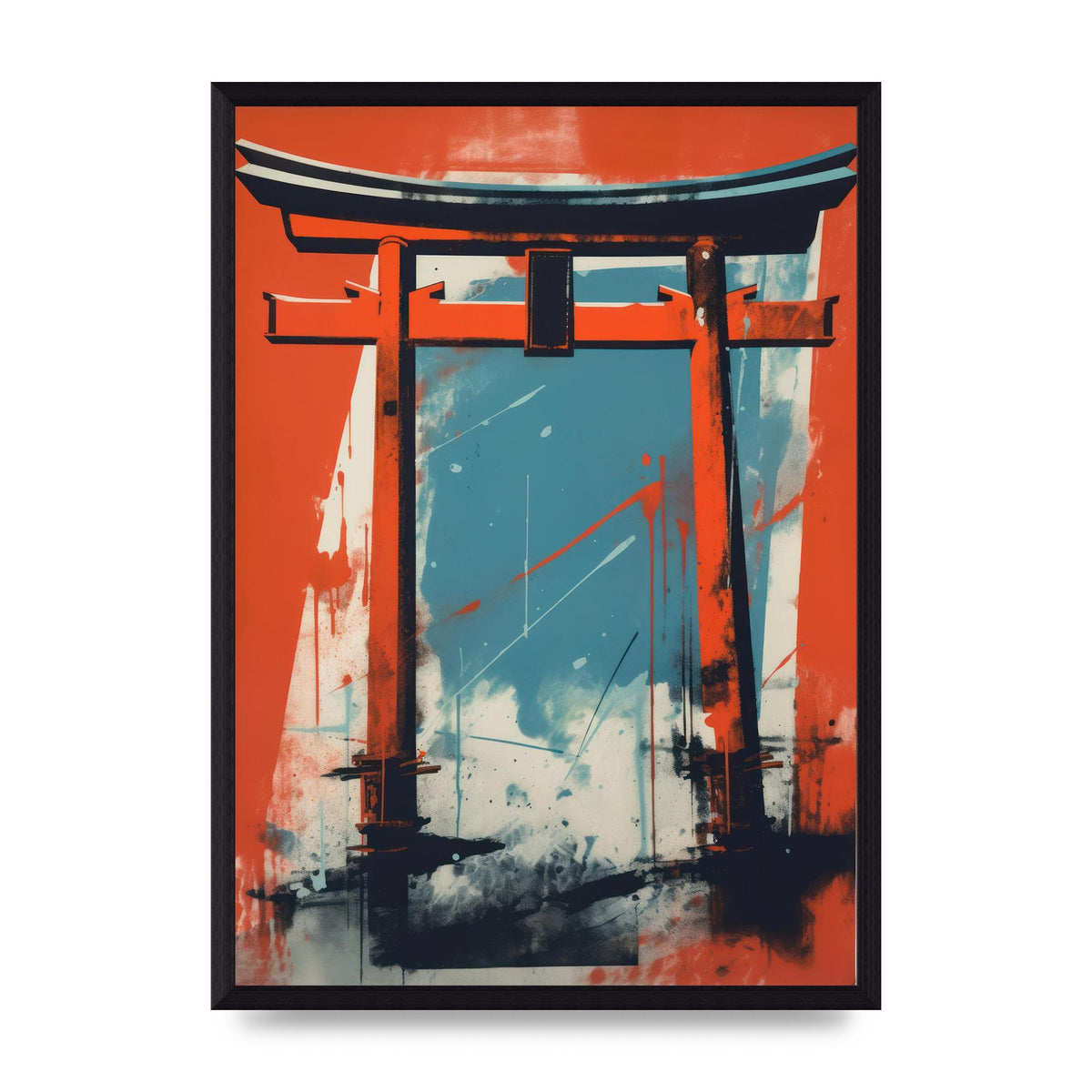 Torii Gates Elegant Curve Print
