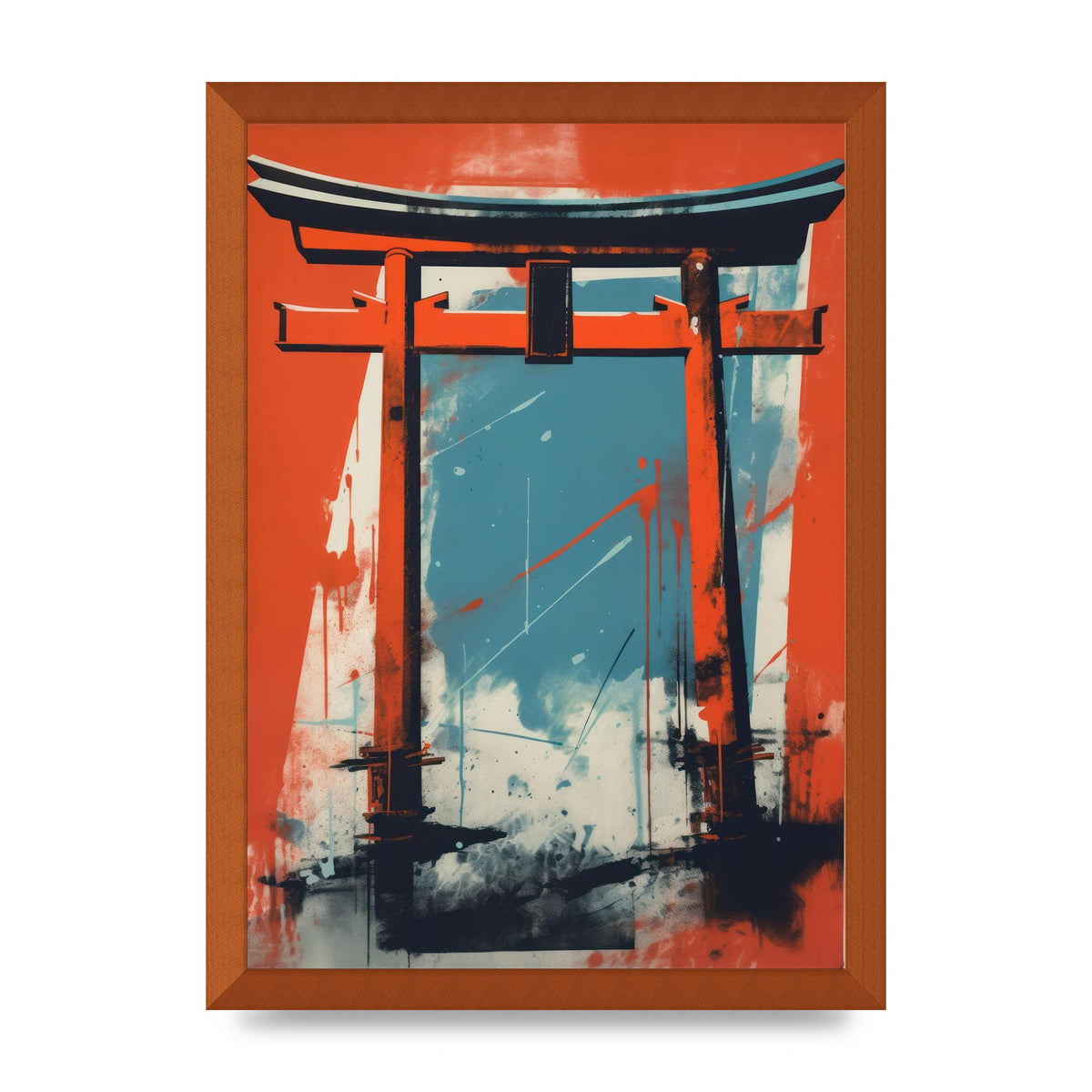 Torii Gates Elegant Curve Print